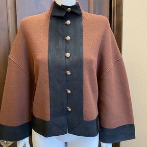 Salvatore Ferragamo button down Sweater